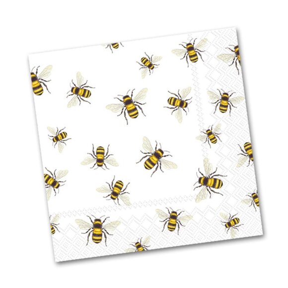 Save The Bees 20ct Cocktail Napkins - Picture 9 of 11